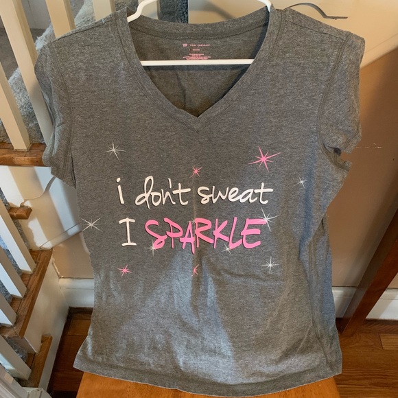 Lot of six large Tek Gear workout v-necks - Picture 2 of 7